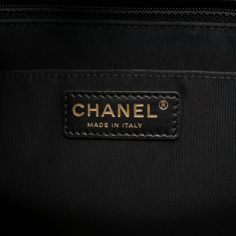 Chanel Tote Bag Boy Chanel Shopping Bag Black Leather Boy Chanel Shoulder Tote