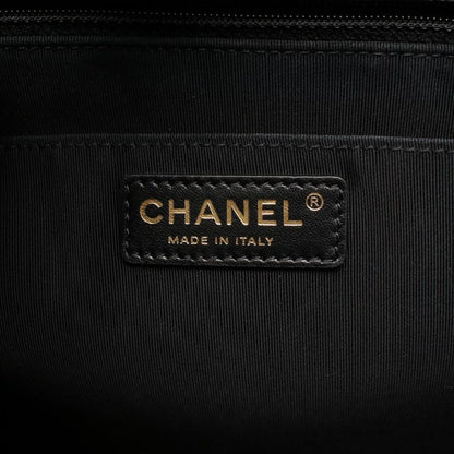 Chanel Tote Bag Boy Chanel Shopping Bag Black Leather Boy Chanel Shoulder Tote