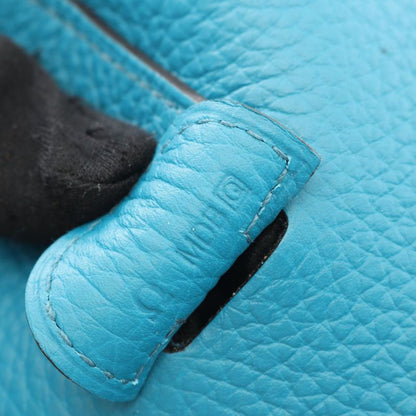 Hermes Shoulder Bag Evelyn 3 Trois GM Blue Paon Leather Evelyn 3GM Blue Paon