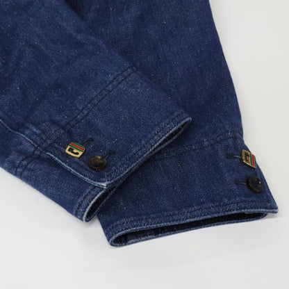 Gucci 738640 Denim Tailored Jacket 48
