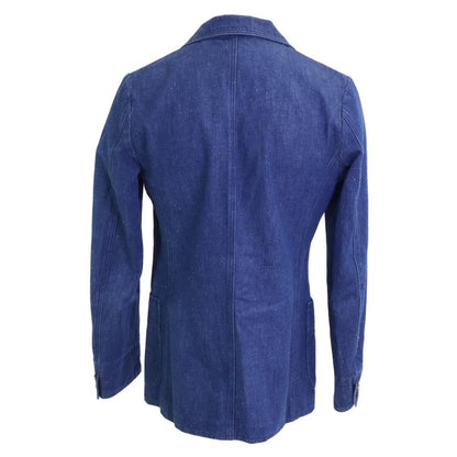 Gucci 738640 Denim Tailored Jacket 48