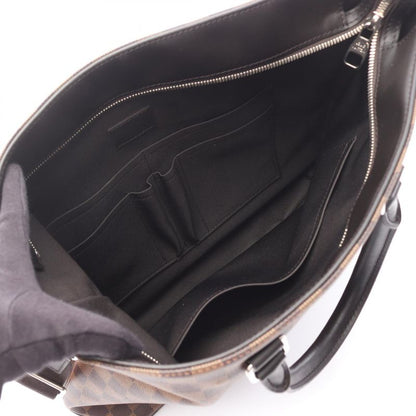 Louis Vuitton Tote Bag Jake Damier Ebene N41559 PVC Coated Canvas Leather Jake