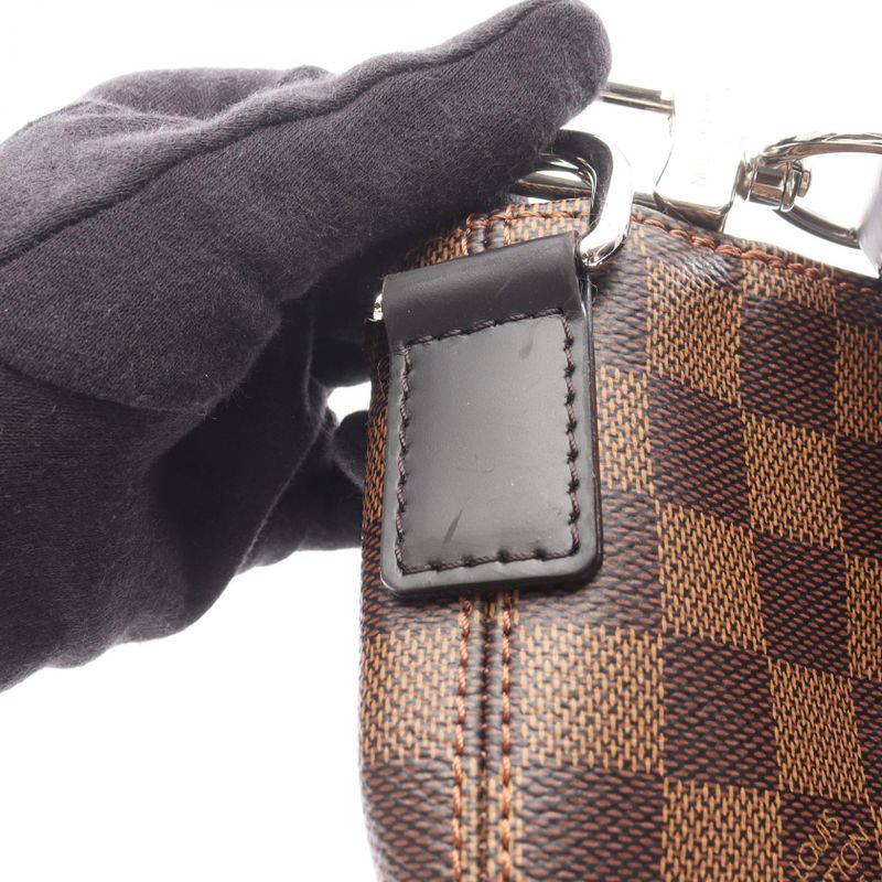 Louis Vuitton Tote Bag Jake Damier Ebene N41559 PVC Coated Canvas Leather Jake