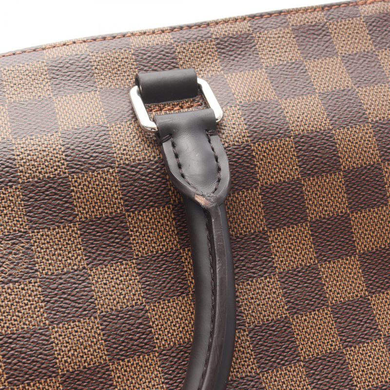 Louis Vuitton Tote Bag Jake Damier Ebene N41559 PVC Coated Canvas Leather Jake