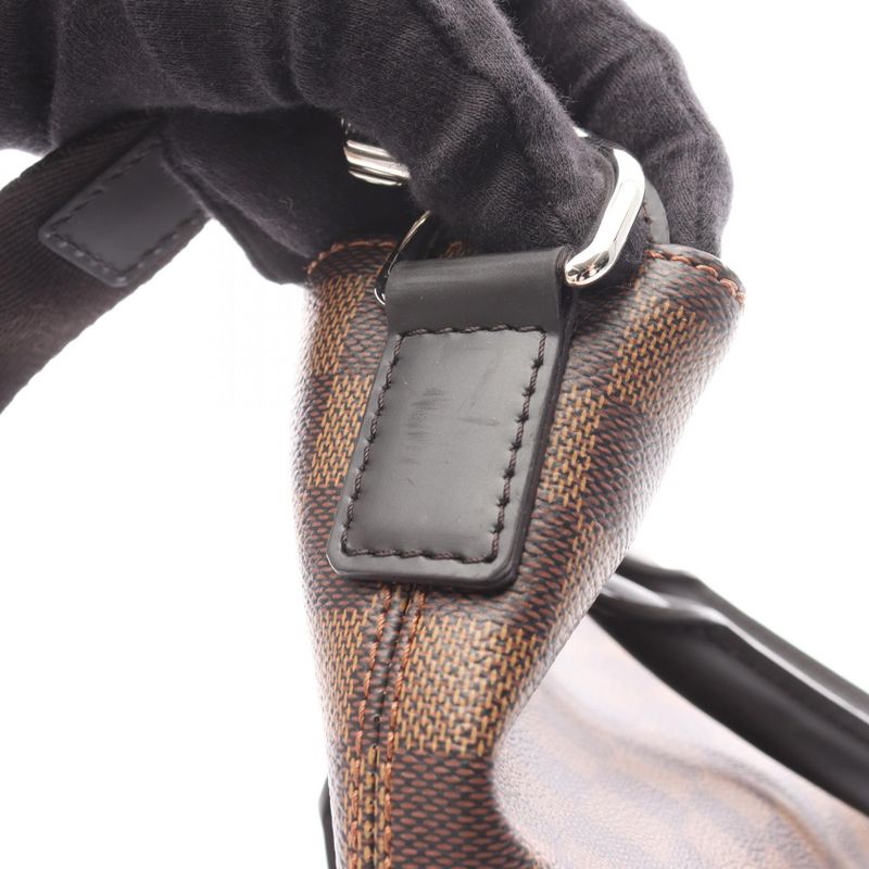 Louis Vuitton Tote Bag Jake Damier Ebene N41559 PVC Coated Canvas Leather Jake