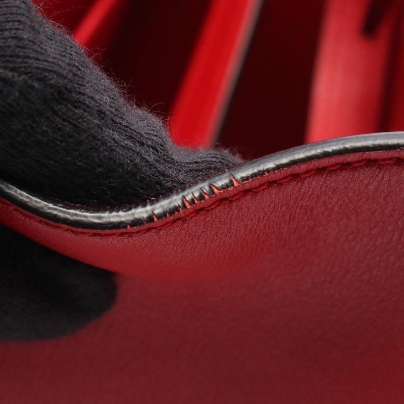 Louis Vuitton Handbag City Steamer PM Rouge Leather