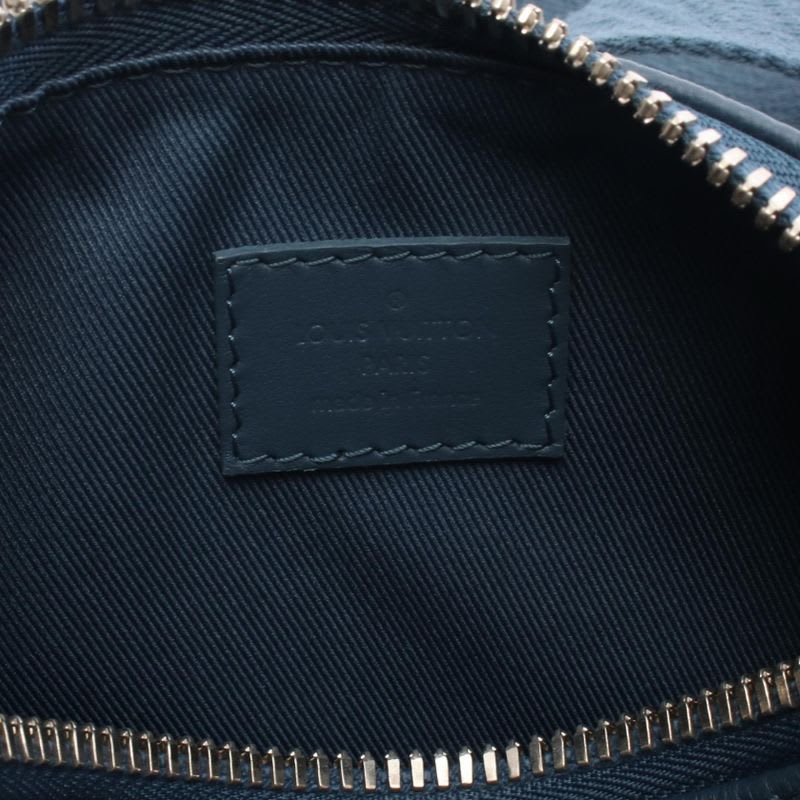 Louis Vuitton Handbag Keepall XS Aerogram Blue Leather