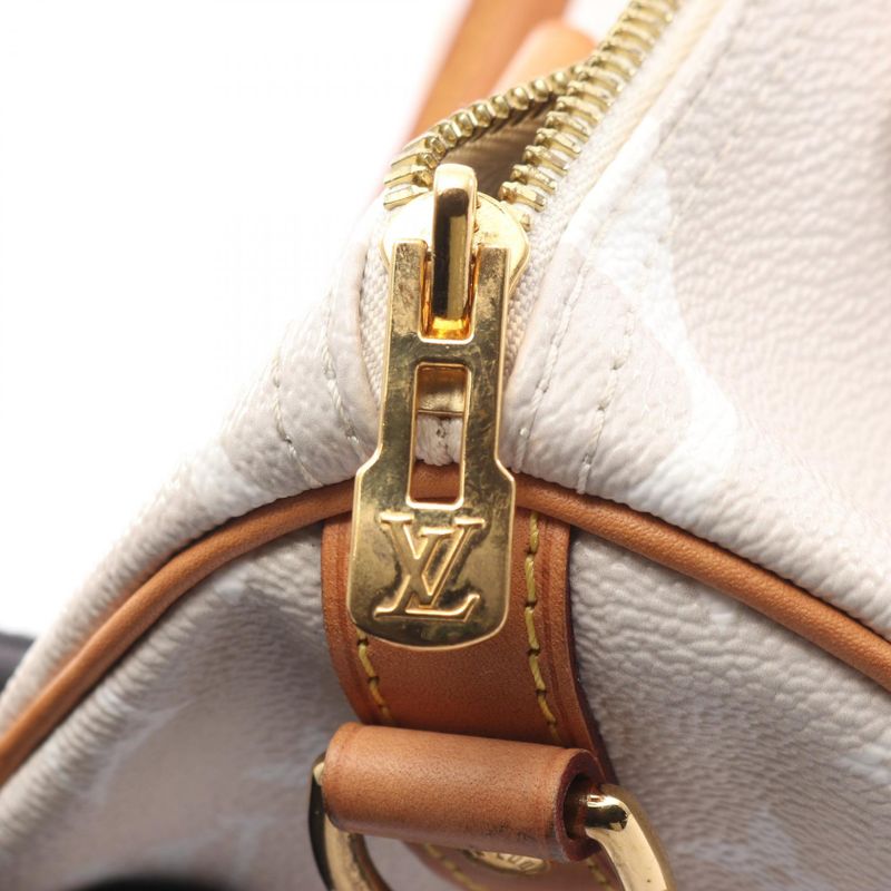 Louis Vuitton Handbag Speedy Bandouliere 25 M45722 Brume PVC Coated Canvas