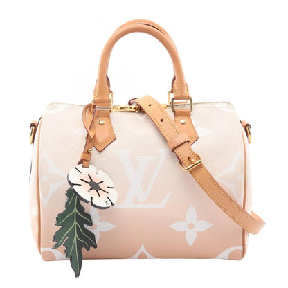 Louis Vuitton Handbag Speedy Bandouliere 25 M45722 Brume PVC Coated Canvas