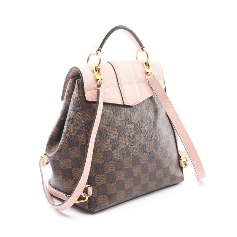 Louis Vuitton Rucksack Sac Backpack Clapton N42262 Magnolia PVC Coated Canvas