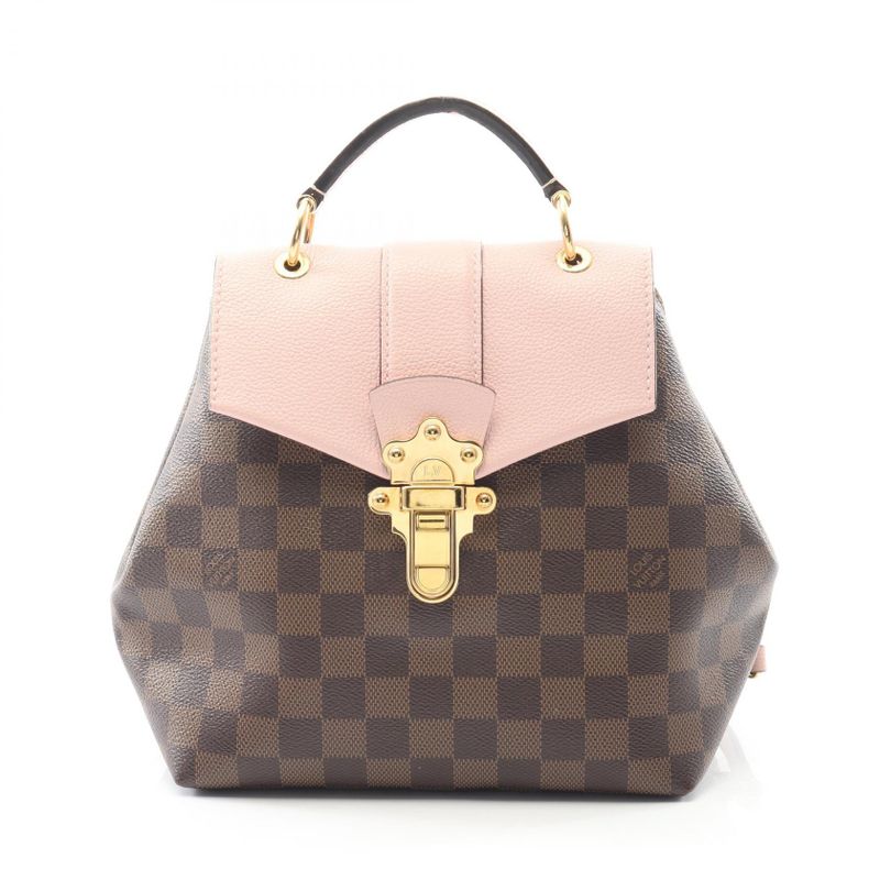 Louis Vuitton Rucksack Sac Backpack Clapton N42262 Magnolia PVC Coated Canvas