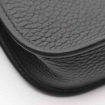 Hermes Shoulder Bag Evelyn TPM Amazon Black Leather Evelyn Tamazon PM Black