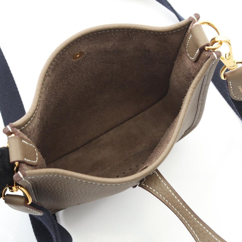 Hermes Shoulder Bag Evelyn TPM Amazon Etoupe Leather Evelyn Amazon TPM Etoupe
