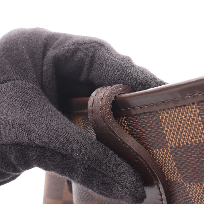 Louis Vuitton Tote Bag Neverfull MM N51105 PVC Coated Canvas Leather Neverfull