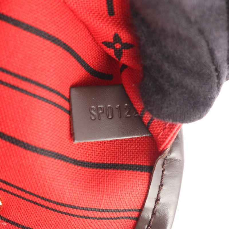 Louis Vuitton Tote Bag Neverfull MM N51105 PVC Coated Canvas Leather Neverfull