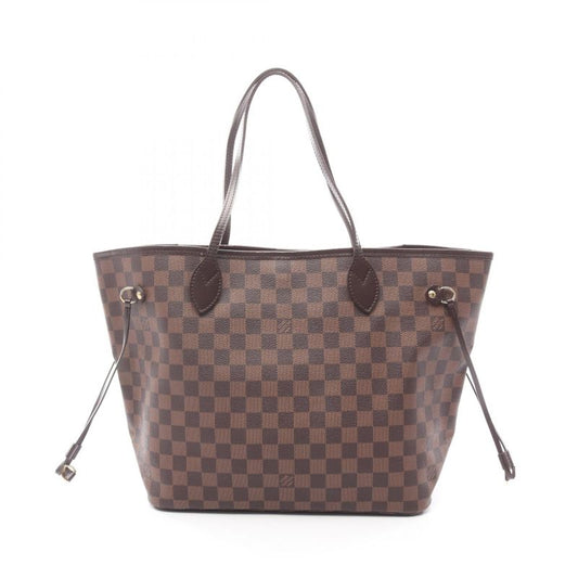 Louis Vuitton Tote Bag Neverfull MM N51105 PVC Coated Canvas Leather Neverfull