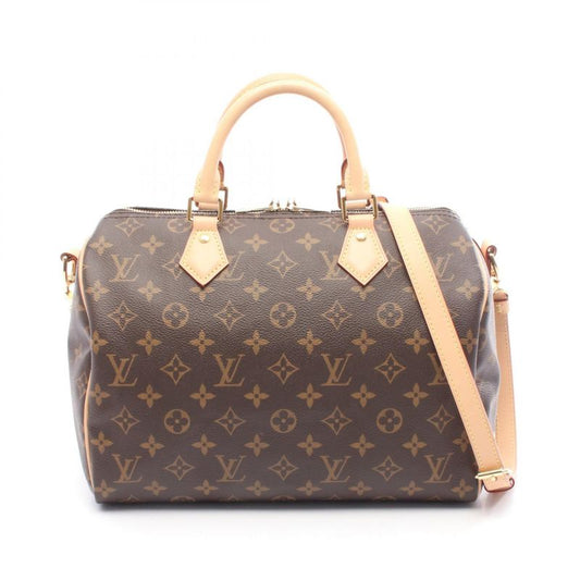 Louis Vuitton Handbag Speedy Bandouliere 30 M46980 PVC Coated Canvas Leather