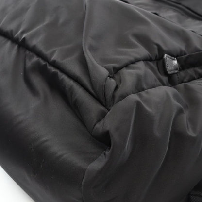 Prada Rucksack Sac Backpack Tessuto 2vz048 Black Nylon Saffiano Leather