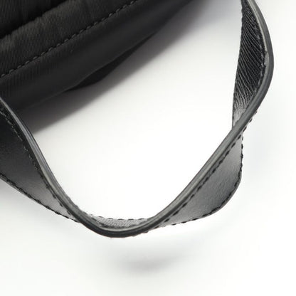 Prada Rucksack Sac Backpack Tessuto 2vz048 Black Nylon Saffiano Leather