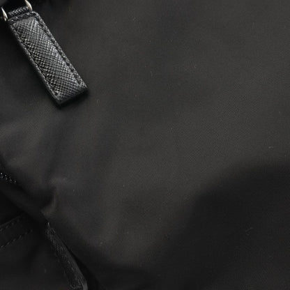 Prada Rucksack Sac Backpack Tessuto 2vz048 Black Nylon Saffiano Leather