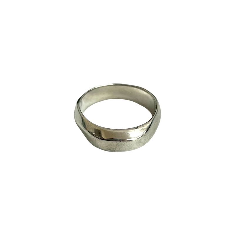 Tiffany & Co Knife Edge Ring Silver 925 No 10 Accessory