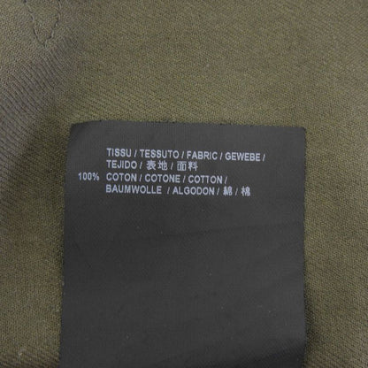 Saint Laurent Paris Cotton Long Sleeve Shirt Tops Men's Khaki S 483073 S