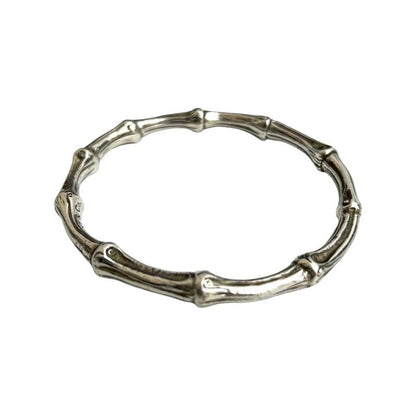 Tiffany & Co Bamboo Bangle Silver 925 Bracelet Accessory