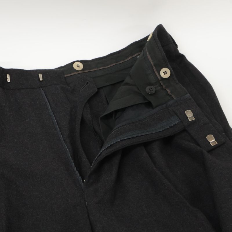 Gucci 304-1041 Black Cashmere Blend Single Breasted Jacket Pants Suit Setup F