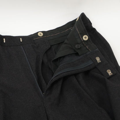 Gucci 304-1041 Black Cashmere Blend Single Breasted Jacket Pants Suit Setup F