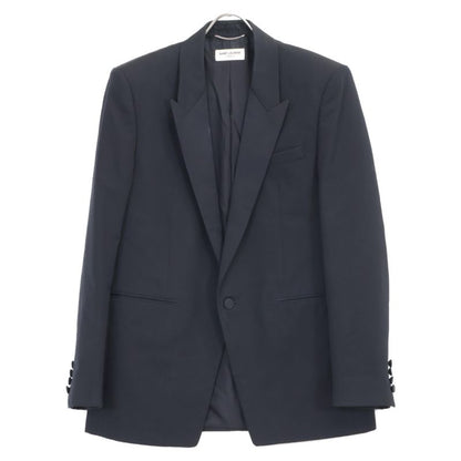 Saint Laurent Paris 662462 21 Year Black Wool 100% Tailored Jacket 50