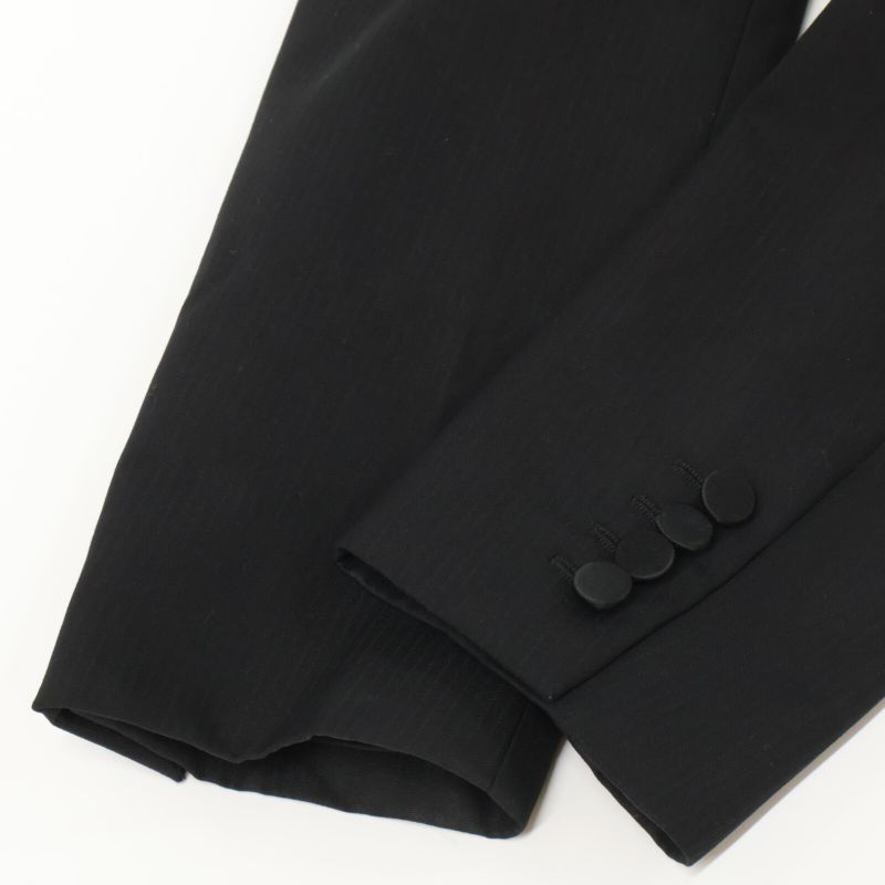 Saint Laurent Paris 662462 21 Year Black Wool 100% Tailored Jacket 50