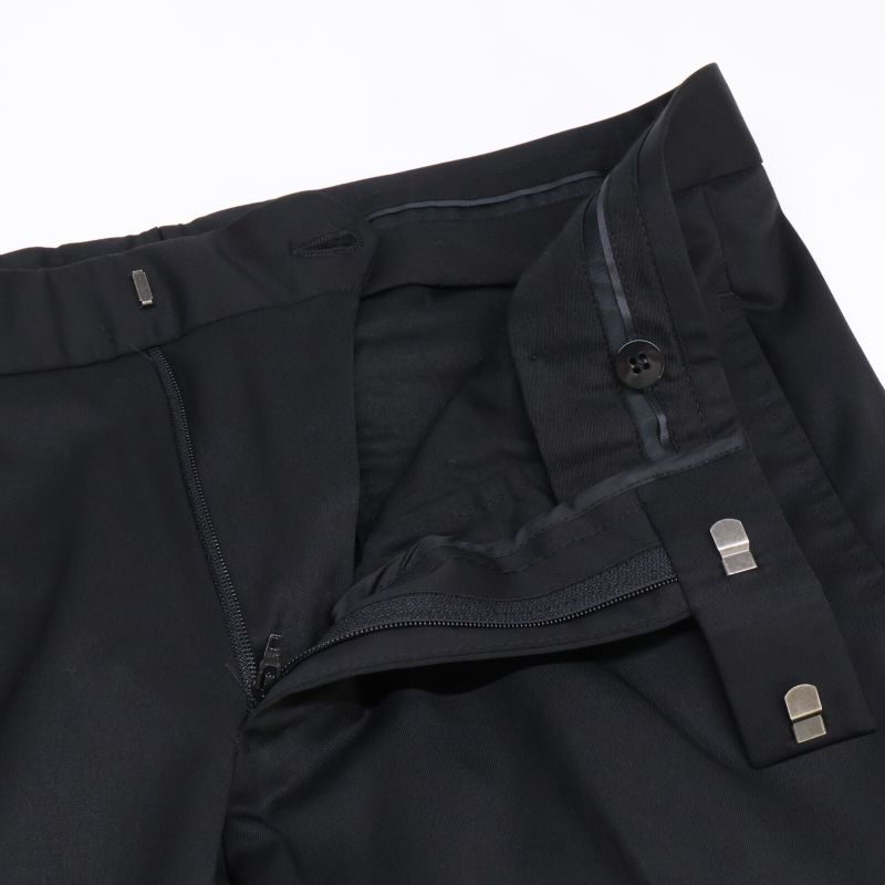 Gucci Black 406135 2B Wool Suite Set Up 46