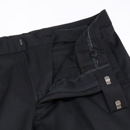 Gucci Black 406135 2B Wool Suite Set Up 46