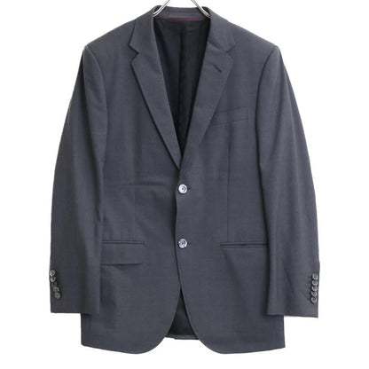 Gucci Gray 444305 Lining GG Pattern Wool Suit Set Up 46