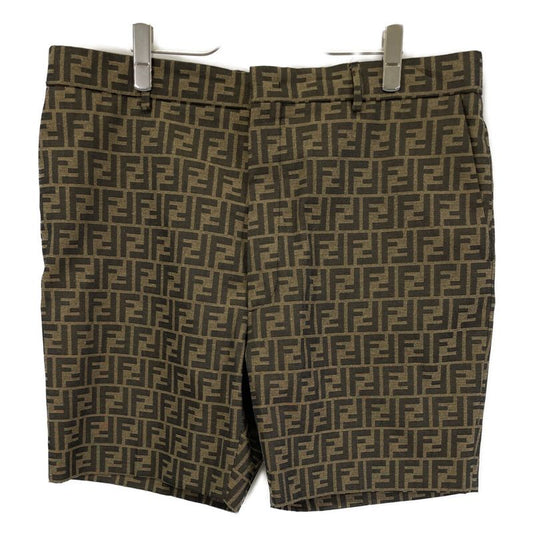 Fendi 21 Years Fb0521 A6WJ Seat Pattern Half Pants 54