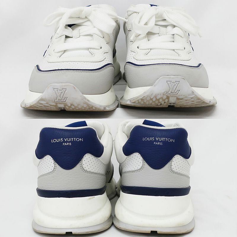 Louis Vuitton LV Classic Sneakers - 1ahsv3 Marine Blue - White Gray -