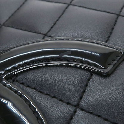 Chanel Cambon Line ･round Zipper Long Wallet