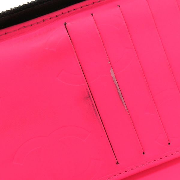 Chanel Cambon Line ･round Zipper Long Wallet