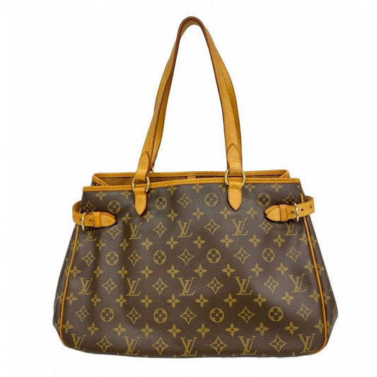 Louis Vuitton Tote Bag Monogram Batignolles Horizontal M51154 Brown Women's