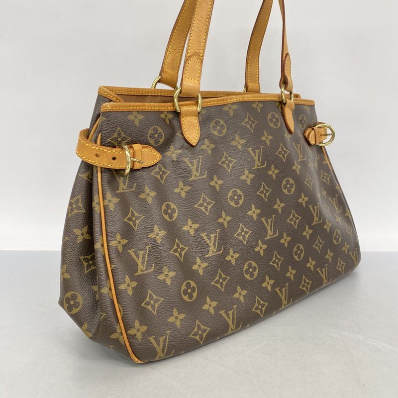Louis Vuitton Tote Bag Monogram Batignolles Horizontal M51154 Brown Women's