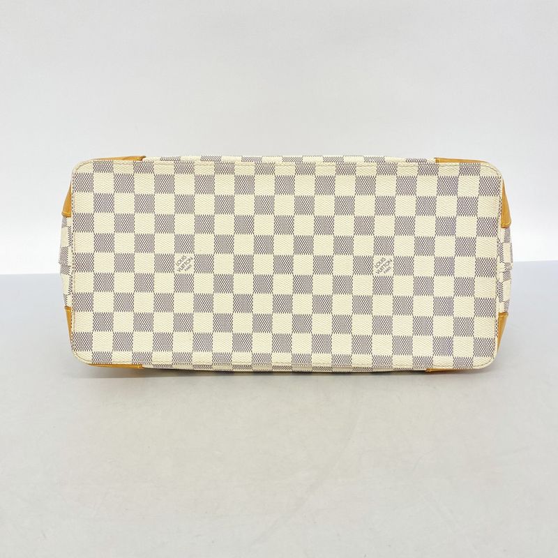 Louis Vuitton Tote Bag Damier Azure Hampstead MM N51206 White Women's