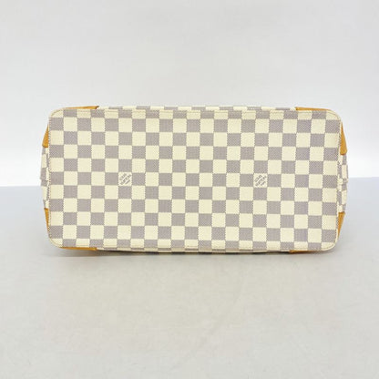 Louis Vuitton Tote Bag Damier Azure Hampstead MM N51206 White Women's