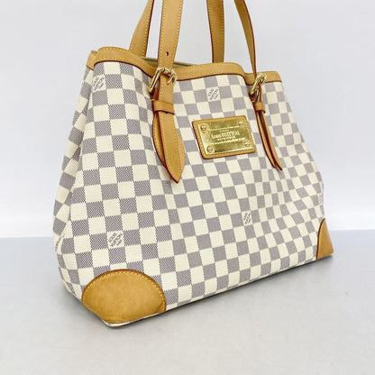 Louis Vuitton Tote Bag Damier Azure Hampstead MM N51206 White Women's