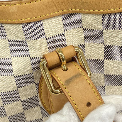 Louis Vuitton Tote Bag Damier Azure Hampstead MM N51206 White Women's
