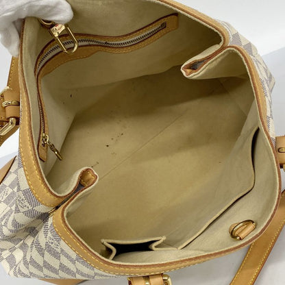 Louis Vuitton Tote Bag Damier Azure Hampstead MM N51206 White Women's