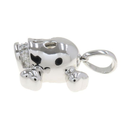 Christian Dior Diamond Pendant Top Skull