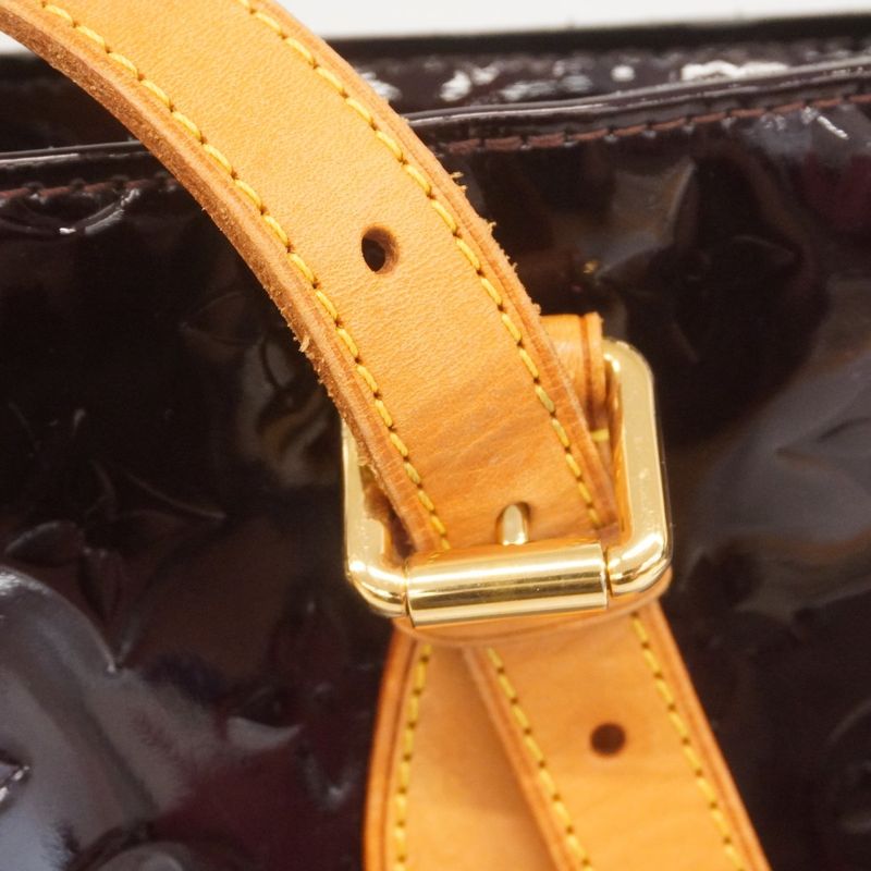 Louis Vuitton Tote Bag Vernis Brentwood M91994 Amarant Women's