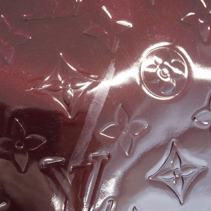 Louis Vuitton Tote Bag Vernis Brentwood M91994 Amarant Women's