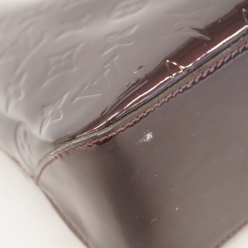 Louis Vuitton Tote Bag Vernis Brentwood M91994 Amarant Women's