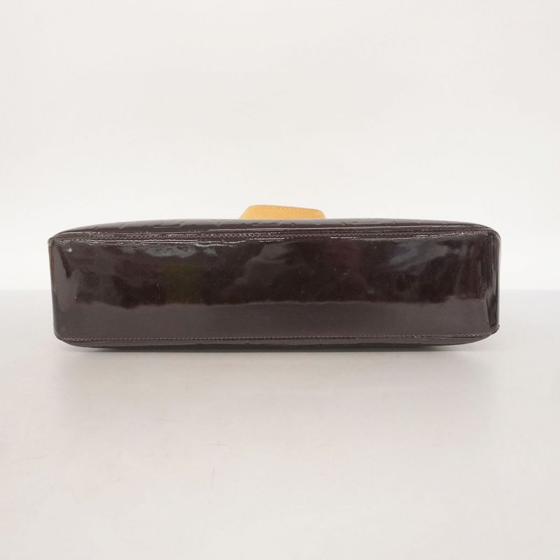 Louis Vuitton Tote Bag Vernis Brentwood M91994 Amarant Women's